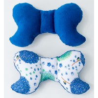 Anti-shock vankúšový motýľ - MINKY - Púpavy/modrá +19,00€